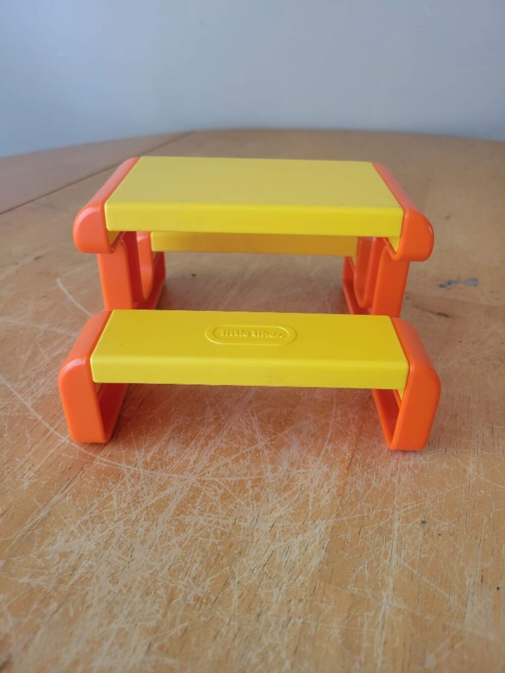 Little Tikes Vintage Dollhouse Size Replacement Backyard Family Picnic Table